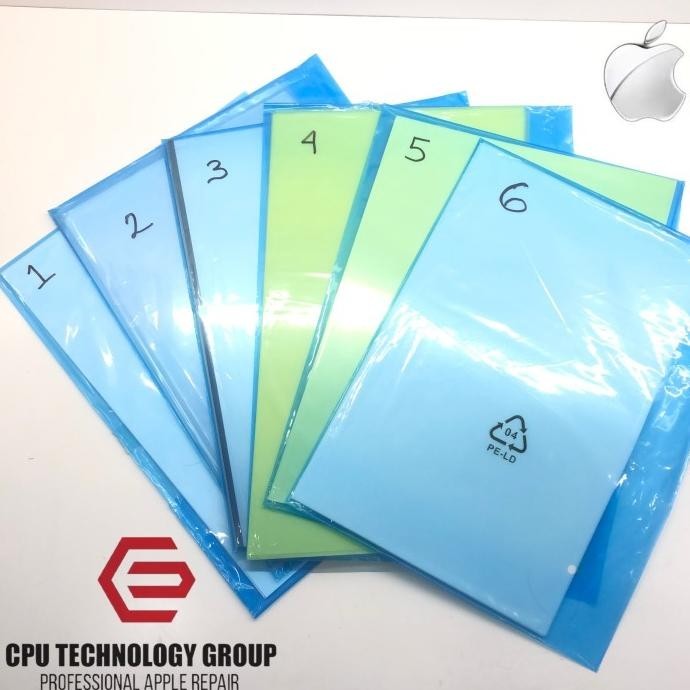 PAPER SHEETS BACKLIGHT LCD MACBOOK Pro A1706 Air A1466 A1465 11" 13" GARANSI