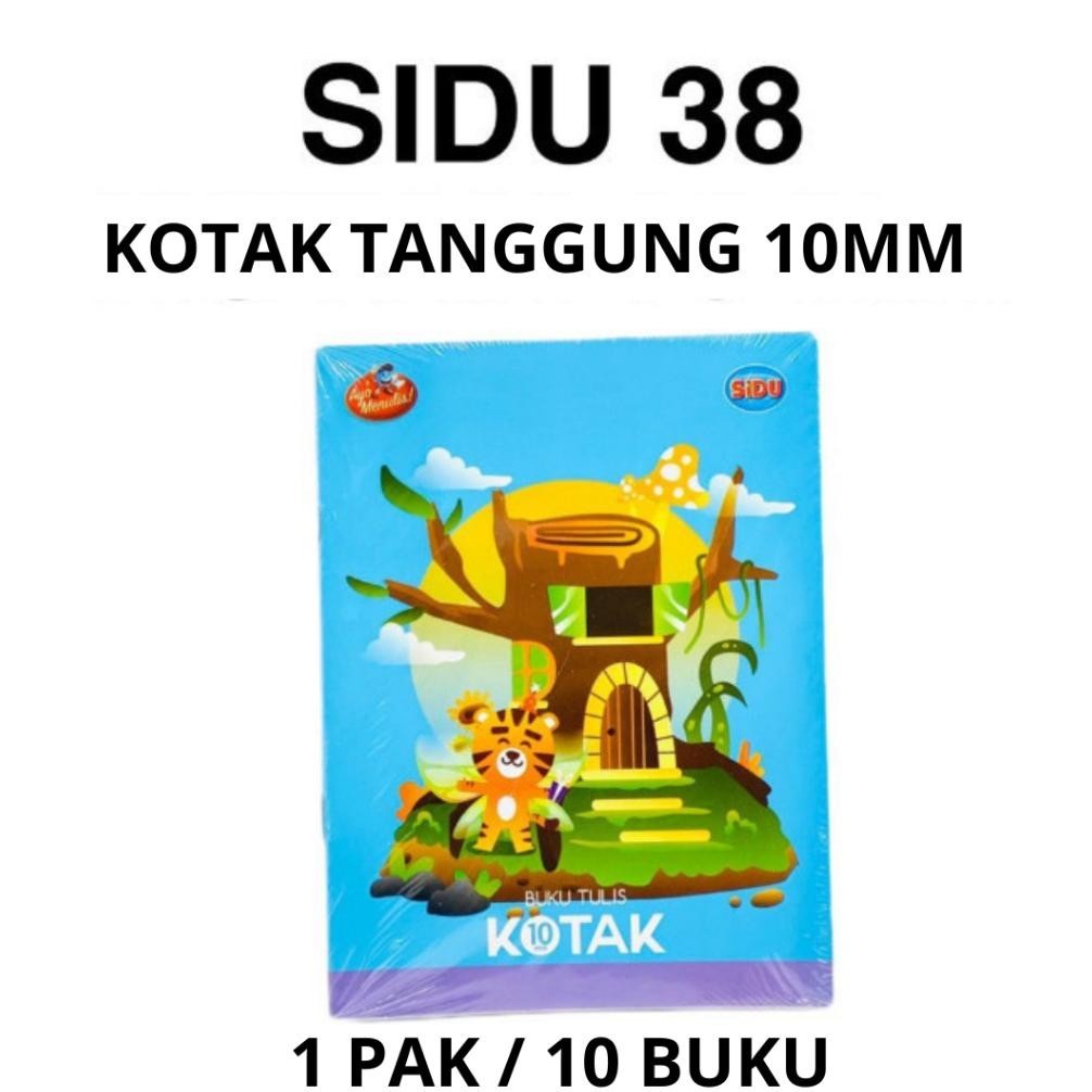 

Diskon Sidu Buku Kotak Tanggung 10Mm 38 Lembar - 1 Pak Isi 10 Buku Promo