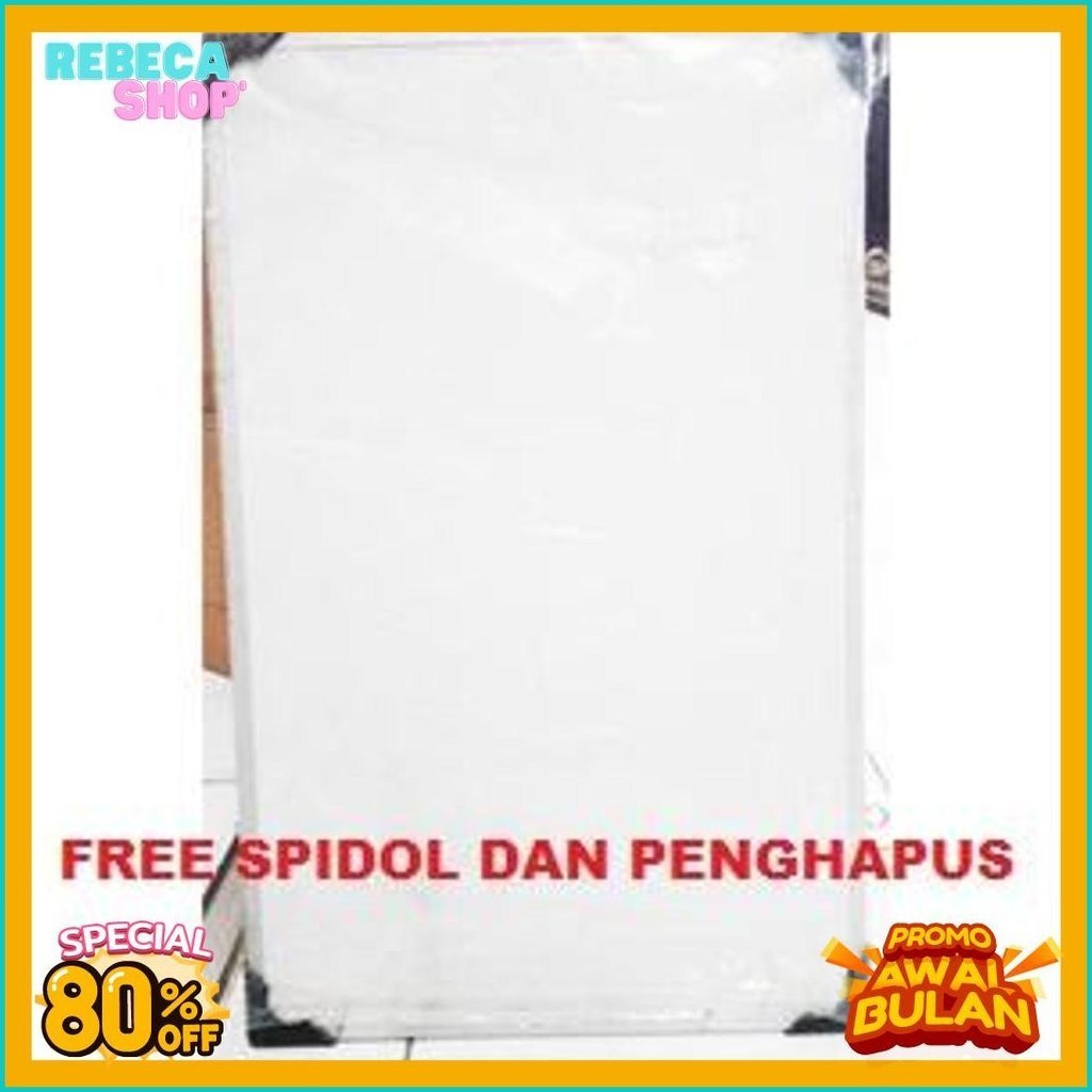 

Papan Tulis Spidol Dan Kapur Whiteboard / Blackboard Ukuran 40X60 (Free Spidol Dan Penghapus) (Lagi Viral)