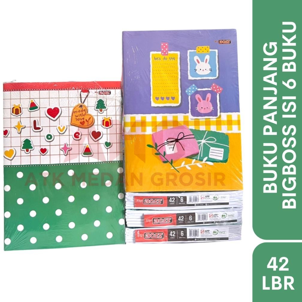 

Diskon Buku Panjang 42 Lembar Big Boss 6 Buku Cod