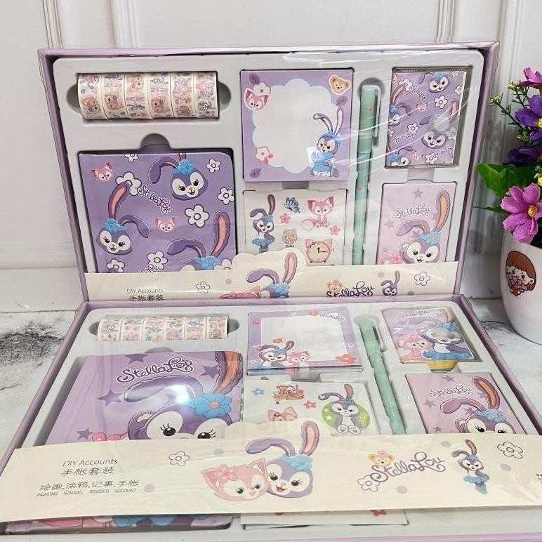 

Flashsale Jurnal 7 In 1 Karakter Duffy Cat Alat Tulis Sekolah Lucu Unik Kado Viral Termurah Cod