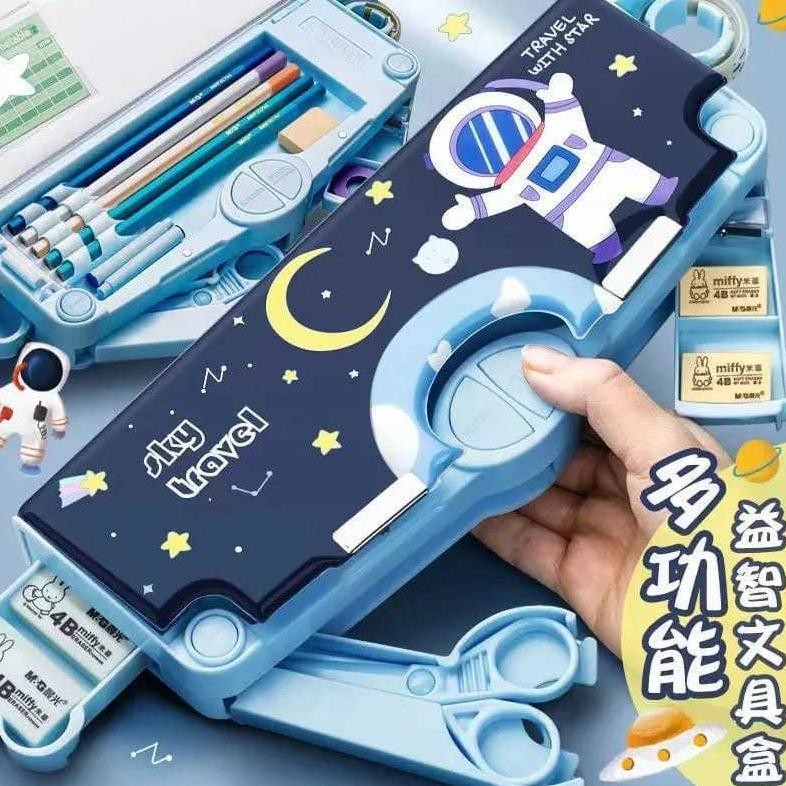 

( Zwq ) K001 Kotak Pensil Multifungsi Motif Kartun Untuk Laki Laki Perempuan / Tempat Pensil Serbaguna Anak Sekolah Tk Sd (Lagi Diskon)