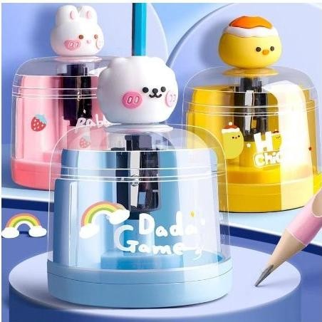 

Ss Rautan Pensil Elektrik Karakter Lucu Serutan Otomatis Putar Sendiri Electric Pencil Sharpener Cute (Cod)