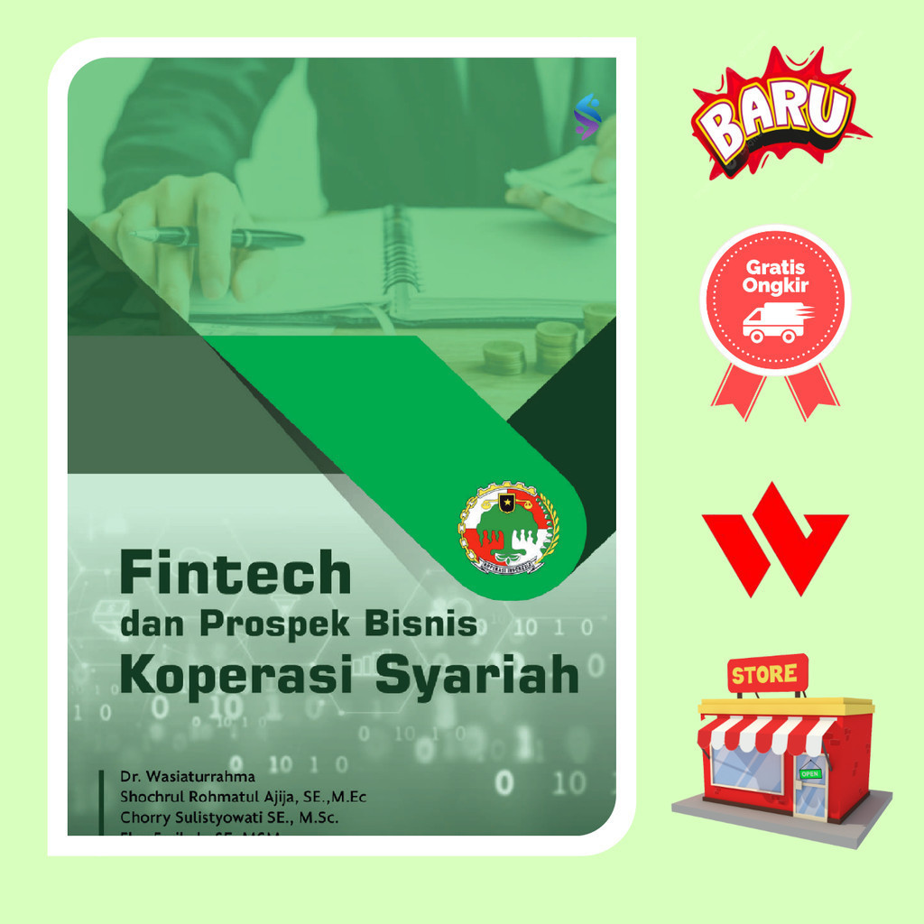 Buku Fintech Dan Prospek Bisnis Koperasi Syariah - Wasiaturrahma