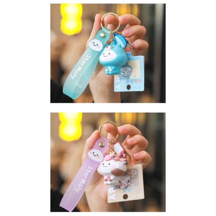 Cas Gantungan Kunci Quby (Pentol) - Original Star Moly