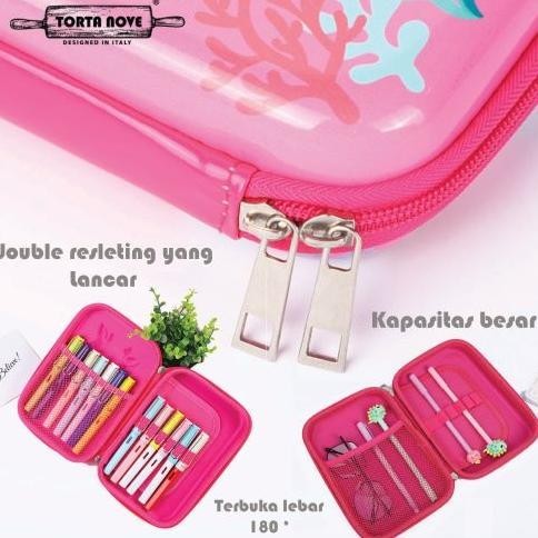 

PROMO Kotak pensil 3D timbul hard case Tempat pencil laki perempuan Unicorn Princess Elsa Frozen Spiderman Ae-24