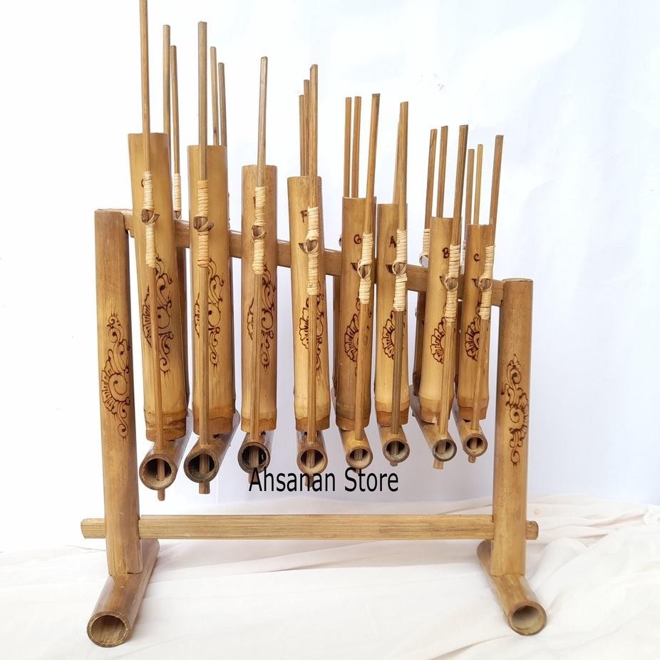 Angklung 8 Nada Untuk Anak Tk/Sd Ukuran Kecil