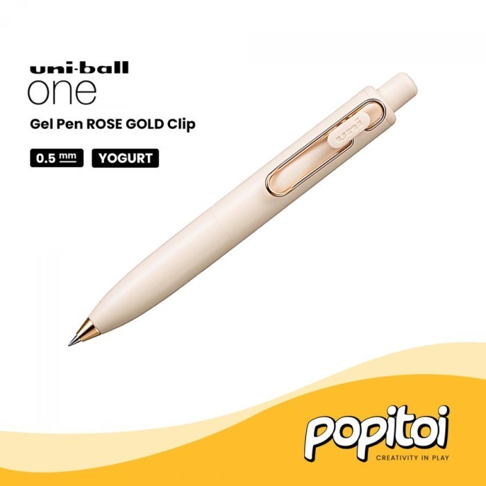 

Arom Uniball One P Gel Pen Rose Gold 0.38 0.5 Mm Limited Edition Pulpen Emas Uni Ball Pocket
