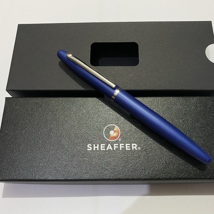 

Arom Pulpen Sheaffer Vfm Neon Blue Original Rollerball