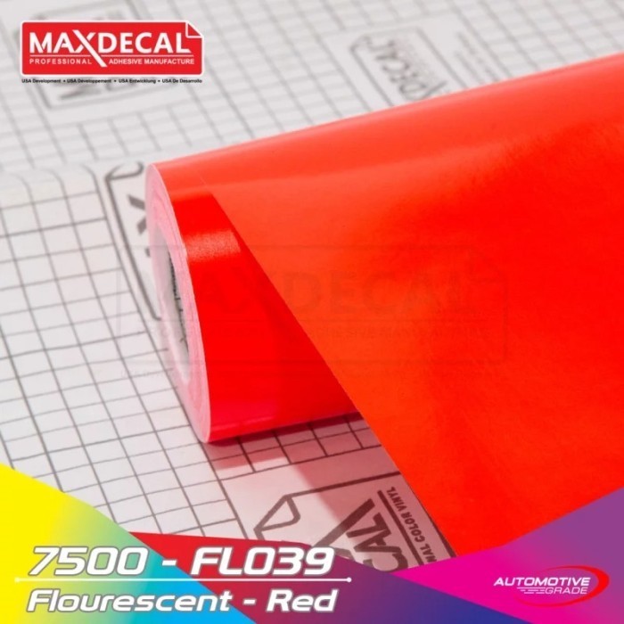 

Stiker Sticker Maxdecal Stabilo Fluorescent Vinil Vinyl