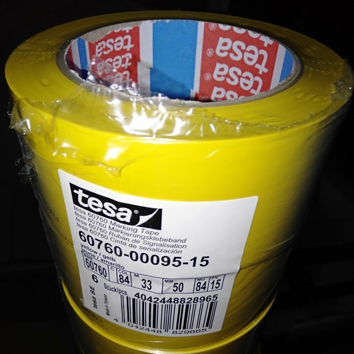 

Floor marking tape Tessa yellow 2 inch x 33 M