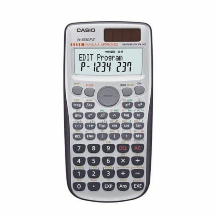 

Programmable Calculator FX-3650PII