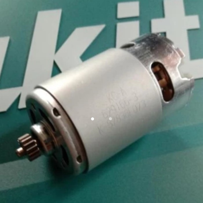 Sau Dinamo Motor Dc Bor Makita Df333 Hp333 Dwye 12 V Gigi 15 T Original