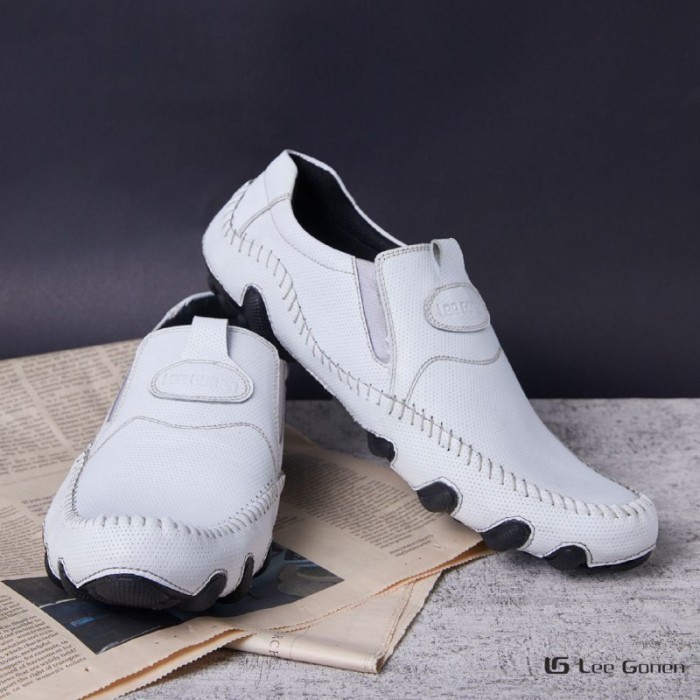 Sepatu Kulit Pria Casual Lee Gonen