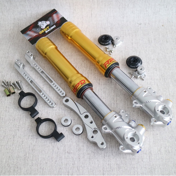 Shock Depan Nmax Upside Down Rpd Gold / Emas Front Shockbreaker Genuine Quality