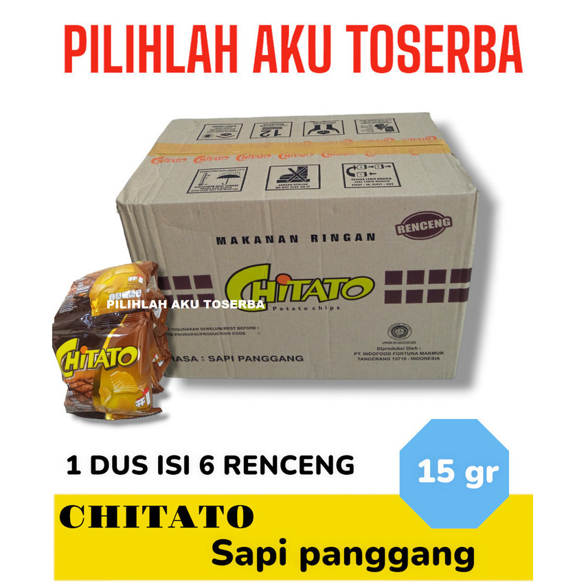 

LIMITED EDITION CHITATO SAPI PANGGANG RENCENG - ( HARGA 1 DUS )