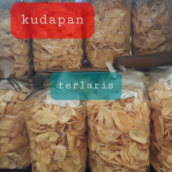 

PRODUK TERBATAS kripik singkong getuk super 1 bal 2kg khusus gojek/grab instan