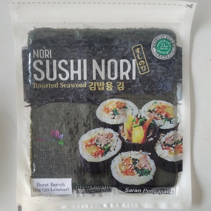 

PRODUK TERBATAS SUSHI NORI 20 LEMBAR