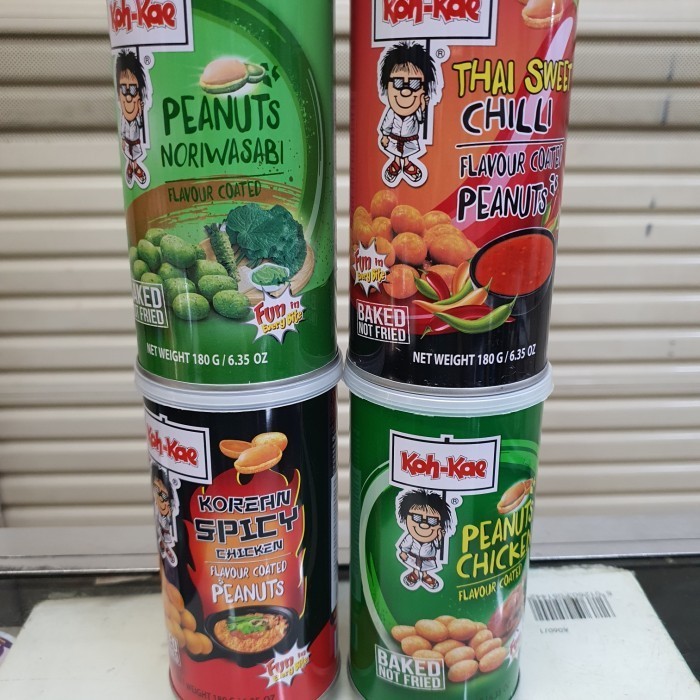 

BOOM SALE KOH-KAE PEANUT ORIGINAL THAILAND/HALAL-180GR