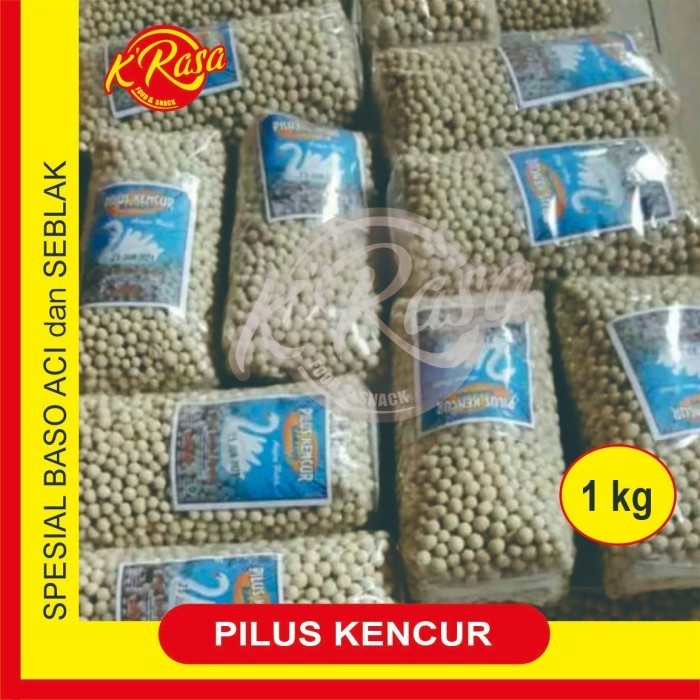 

CUCI GUDANG pilus kencur/cikur KARAMY enak & renyah,baso aci,mie baso,cemilan dll