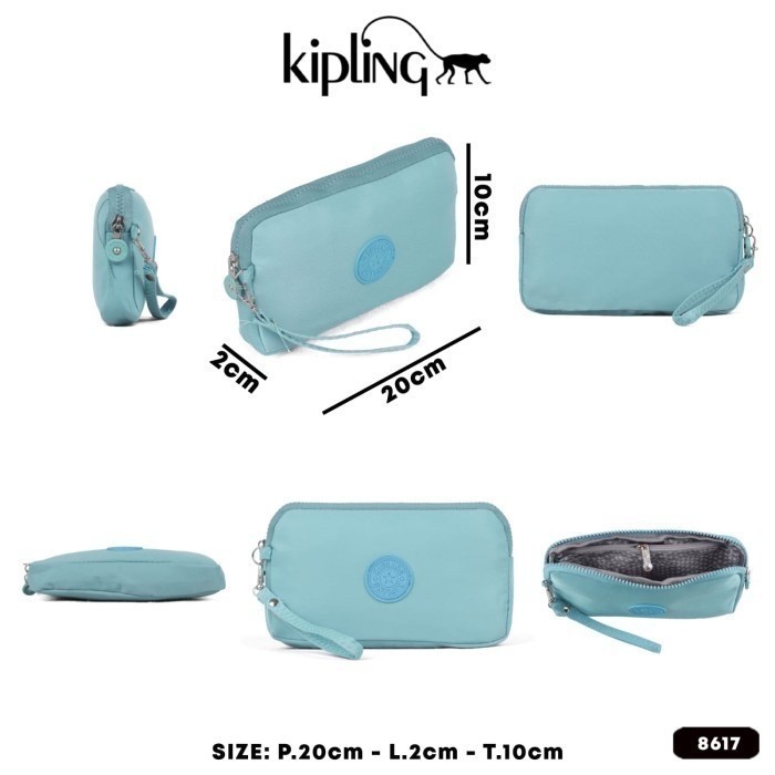 EG3 Pouch Kipling Dompet Hp Dan Kartu Banyak Sekat