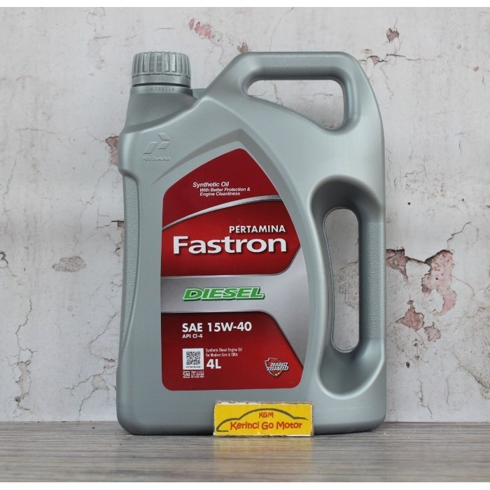 Ready OLI FASTRON DIESEL 15W-40 4L GALON PERTAMINA - OLI DIESEL FASTRON