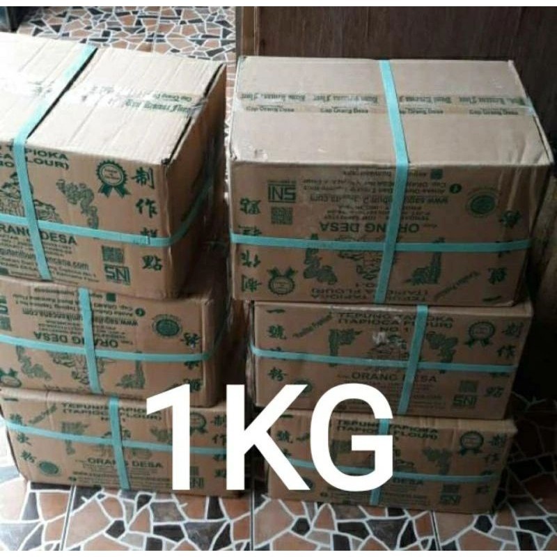 

Tepung Tapioka Cap Orang Desa Isi 10Pcs x 1Kg Pengiriman Expedisi