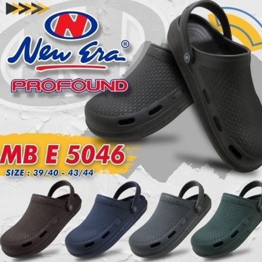 Sandal Pria Baim New Era Mb E 5046 Sandal Kodok Bakpao Tali Belakang