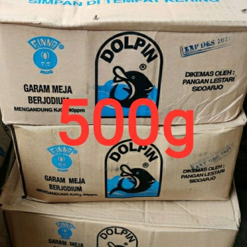

Garam dolpin 24pcs x 500gr Per Dus dolphin