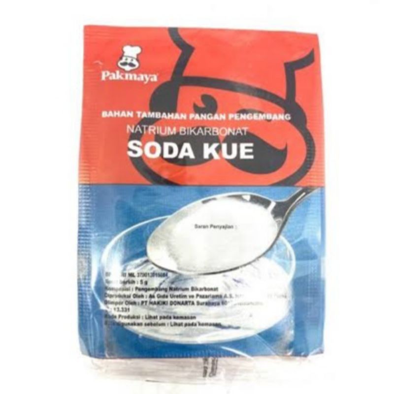 

pakmaya soda kue 5gr x 5pcs