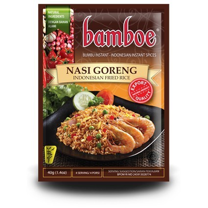 

Nasi Goreng Bumbu Instant Bamboe