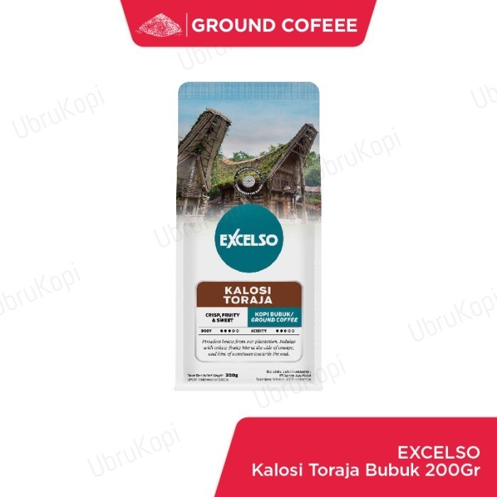 

Excelso Kopi Bubuk Kalosi Toraja 200G