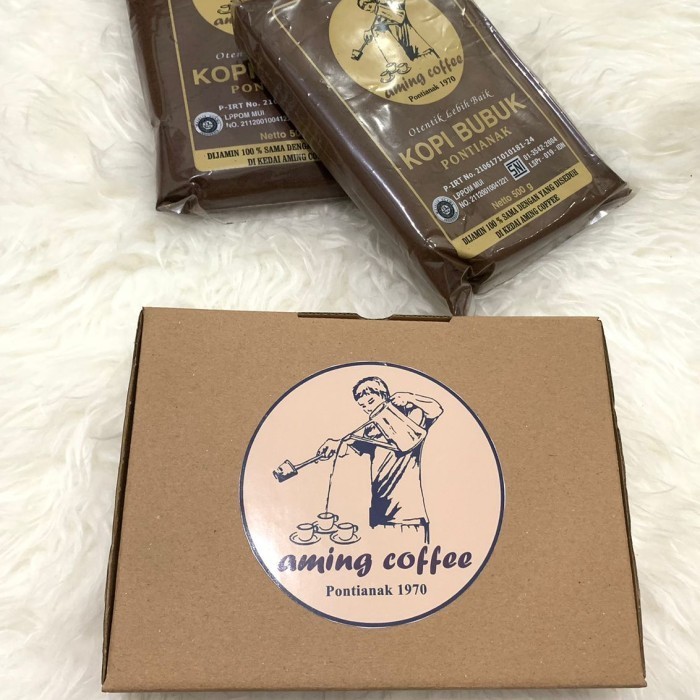 

Kopi Aming Pontianak Khuntien Kopi Pilihan Presiden Jokowi 500Gr