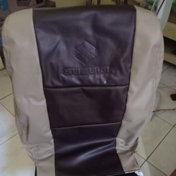 TERMURAH - Sarung jok APV Arena GL Bahan Oscar mocca kombinasi coklat tua