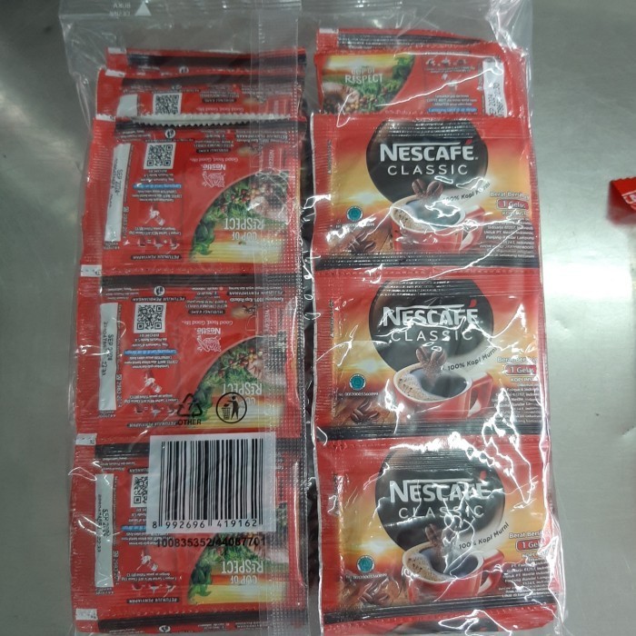 

Nescafe Classic Sachet 2 Gr Isi 60 Sachet
