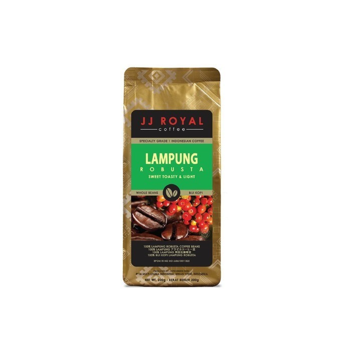 

Special Package Buy 3 Jj Royal Coffee Lampung Robusta Bag 200Gr