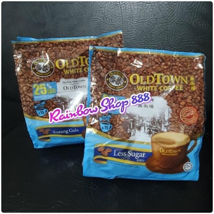 

Old Town White Coffee Less Sugar Kopi Malaysia