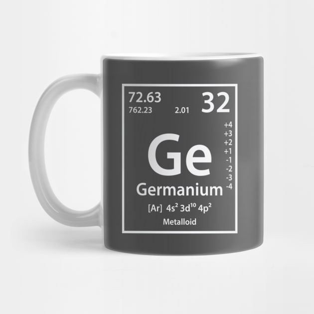 Mug Kopi Elemen Germanium Germanium Element Coffee Mug