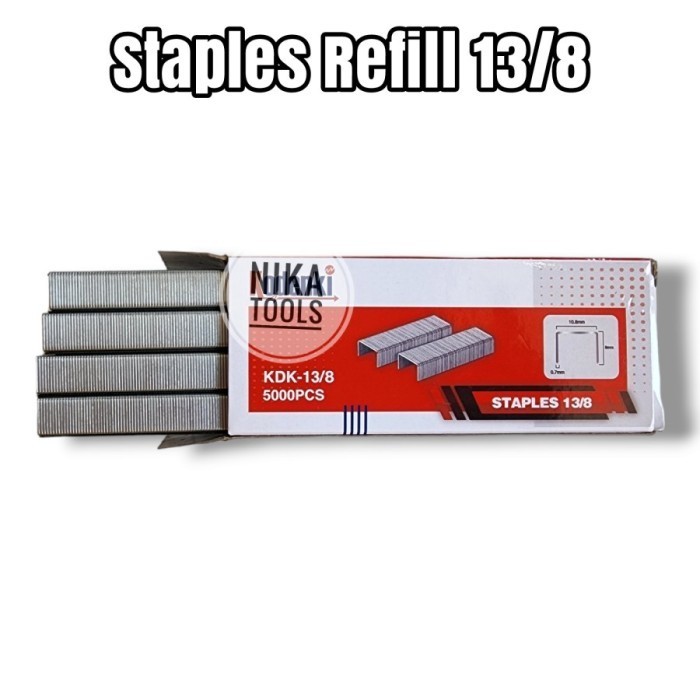 

Staples Refill R23 Rapid 8Mm 5000Pcs Isi Steples Gun Star