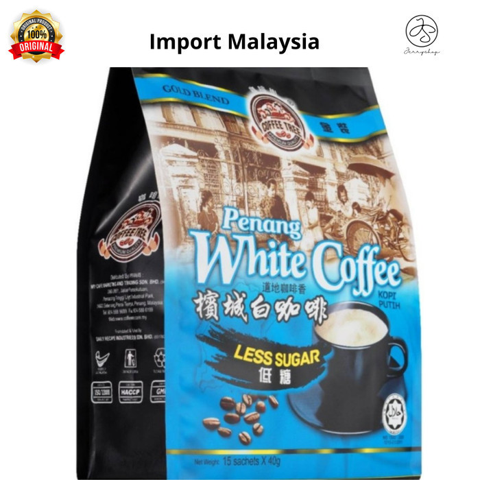 

Penang White Coffee Isi 15 Malaysia Coffee Tree