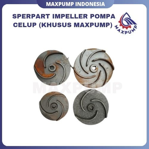 Sperpart Impeller Kipas Pompa Celup / Pompa Celup Kipas Submersible