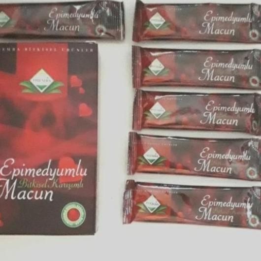 

New Epimedyumlu Macun | Madu Turki 1 Dus Isi 6 Sachet @12