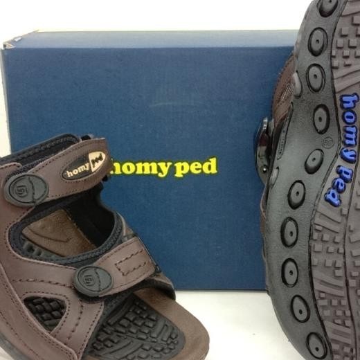 Sandal Kulit Gunung Pria Homyped Ma 2031 Hitam