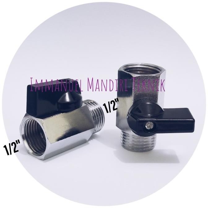 BALL VALVE 1/2 MALE FEMALE / BALL VALVE DRAT LUAR DALAM 1/2 HIGH QUALITY