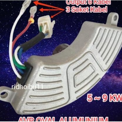 Avr Genset 5-9Kw Bulan Sabit / Avr Genset Alumunium Single Phase / Avr Jenset 5000-9000Watt