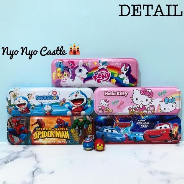 

Rhh-1823 Stationary Set Large 8In1 Peralatan Tulis Anak Little Pony Cars Mcqueen Spiderman Doraemon Kitty Gratis Ongkir