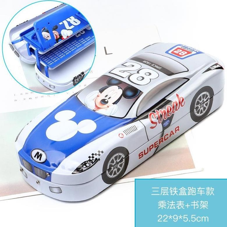 

Oy58 Tempat Pensil Mobil Kaleng Set 2 Susun / 2 Tingkat Toysforhome Sale