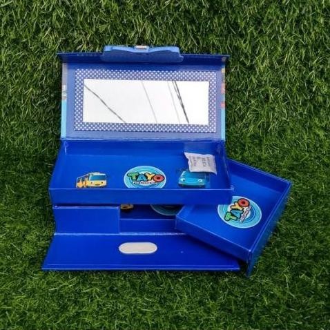

Flash Sale Tempat Pensil Kunci/Kotak Pensil Kode 3D 2 Tingkat Hologram Murah