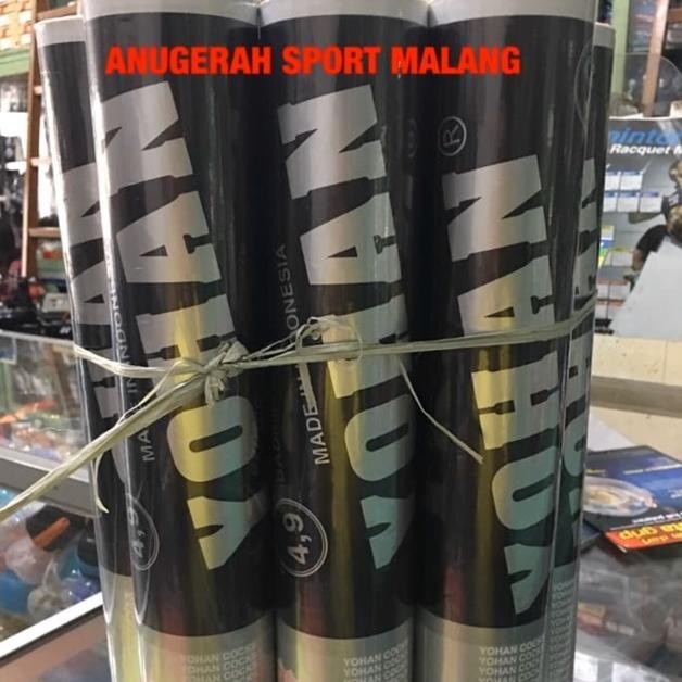 8.8 Shuttlecock / Kok Bulutangkis Badminton Yohan Hitam Grosir