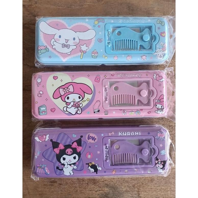 

Flash Sale Tempat Pencil || Tepak || Kotak Pensil Kuromi, Melodi, Cinnamoroll Seng Plat Plus Perkalian, Sisir, Kacabagus Lucu Murah Garansi